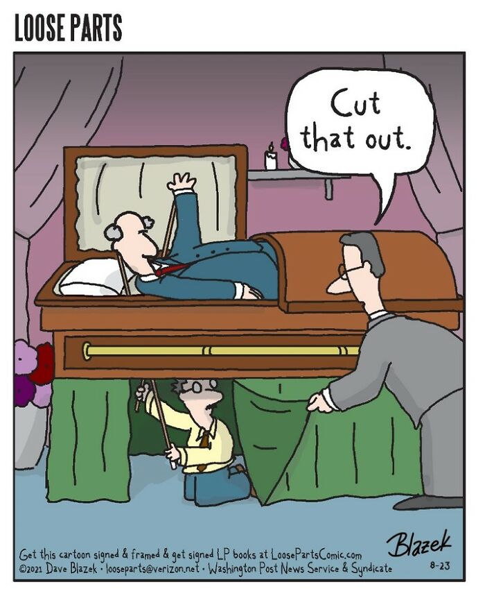 Artist Makes Funny And Humorous Comics For People Who Like Black Humor