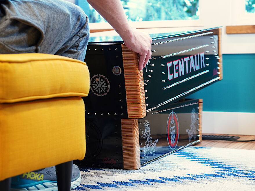 I Built A Playable Pinball Coffee Table From A 1981 Bally Centaur! I Built A Playable Pinball Coffee Table From A 1981 Bally Centaur!