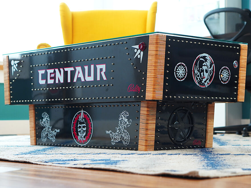 I Built A Playable Pinball Coffee Table From A 1981 Bally Centaur! I Built A Playable Pinball Coffee Table From A 1981 Bally Centaur!
