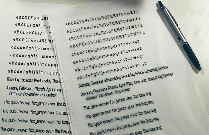 Practicing Some Handwriting