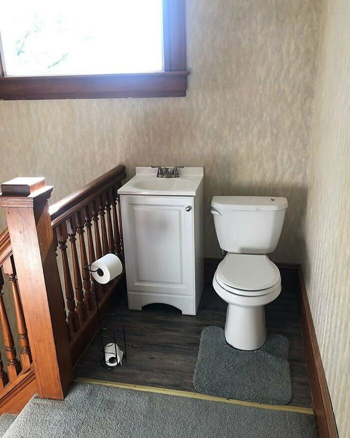 “Open Concept” Bathroom