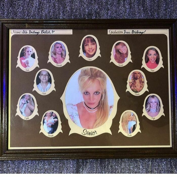 As Found By @gil.rhodes And @fremontvintagemall Art By @thriftchoppe #britneybitch