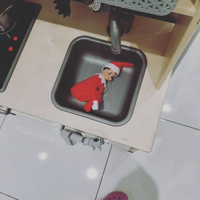 Yep So This Is How Poor Auld Sebastian Was Greeted This Morning With A Definitive No And Thrown In The Sink