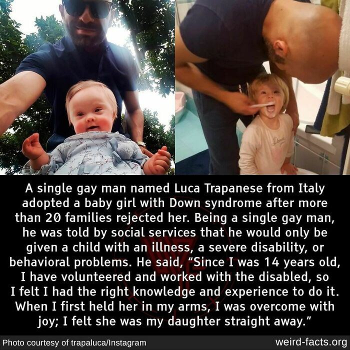 Man adopting baby with Down syndrome, sharing a heartwarming story about acceptance and love for disabled children.