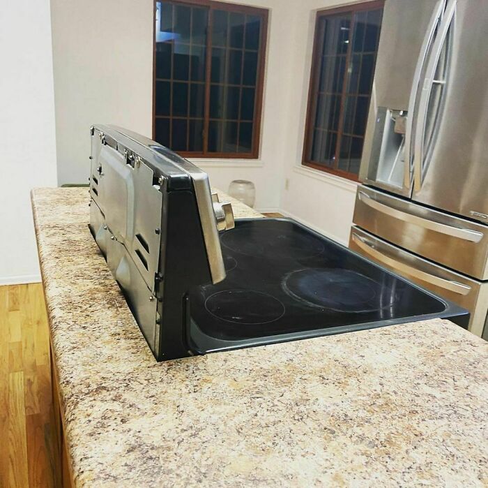 “Range Oven In Island”