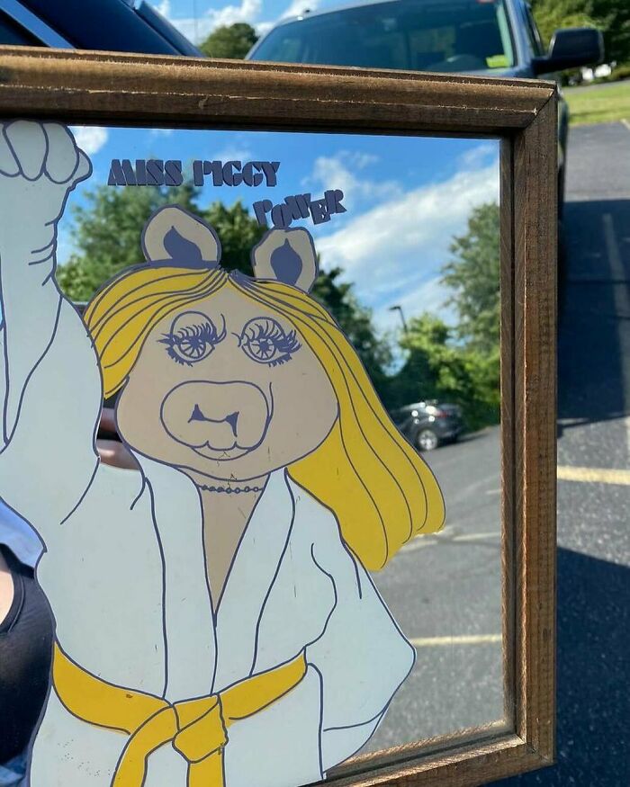 As Found By @taun_taun #misspiggy #thriftstorefinds #thrift