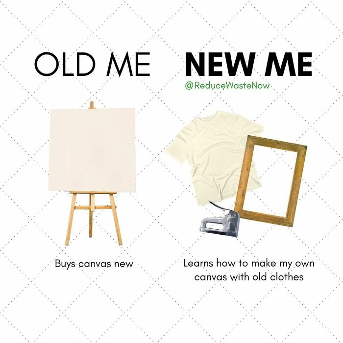 Follow @reducewastenow For Easy, Actionable Ways You Can Help The Environment!
would You Try This? 🌎
tag Someone Who’d Find This Useful!
if You’re Not A Painter, You Can Also Use This DIY To Display The Graphics Of Your Favorite T-Shirt!
click The Link In Bio To Shop Sustainable Alternatives To Everyday Products!
#reducewastenow
#zerowaste #plasticfree #ecofriendly #noplastic #recycle #plasticfreejuly #savetheplanet #nomoreplastic #reuse #sustainableliving #lesswaste #plasticwaste #lessplastic #nowaste #green #zerowastelifestyle #zerowastehome #plasticpollution #earthfriendly