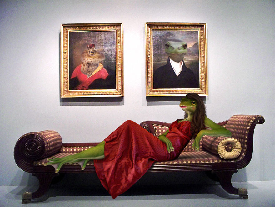 Digital Artists Are Challenged To Photoshop Frogs And Here Are The 30 Best Images