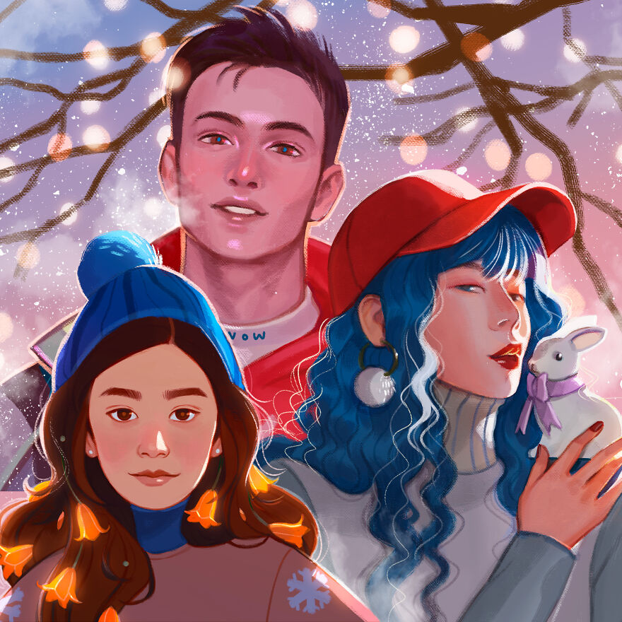 Our Artists Made Christmas Portraits Collection