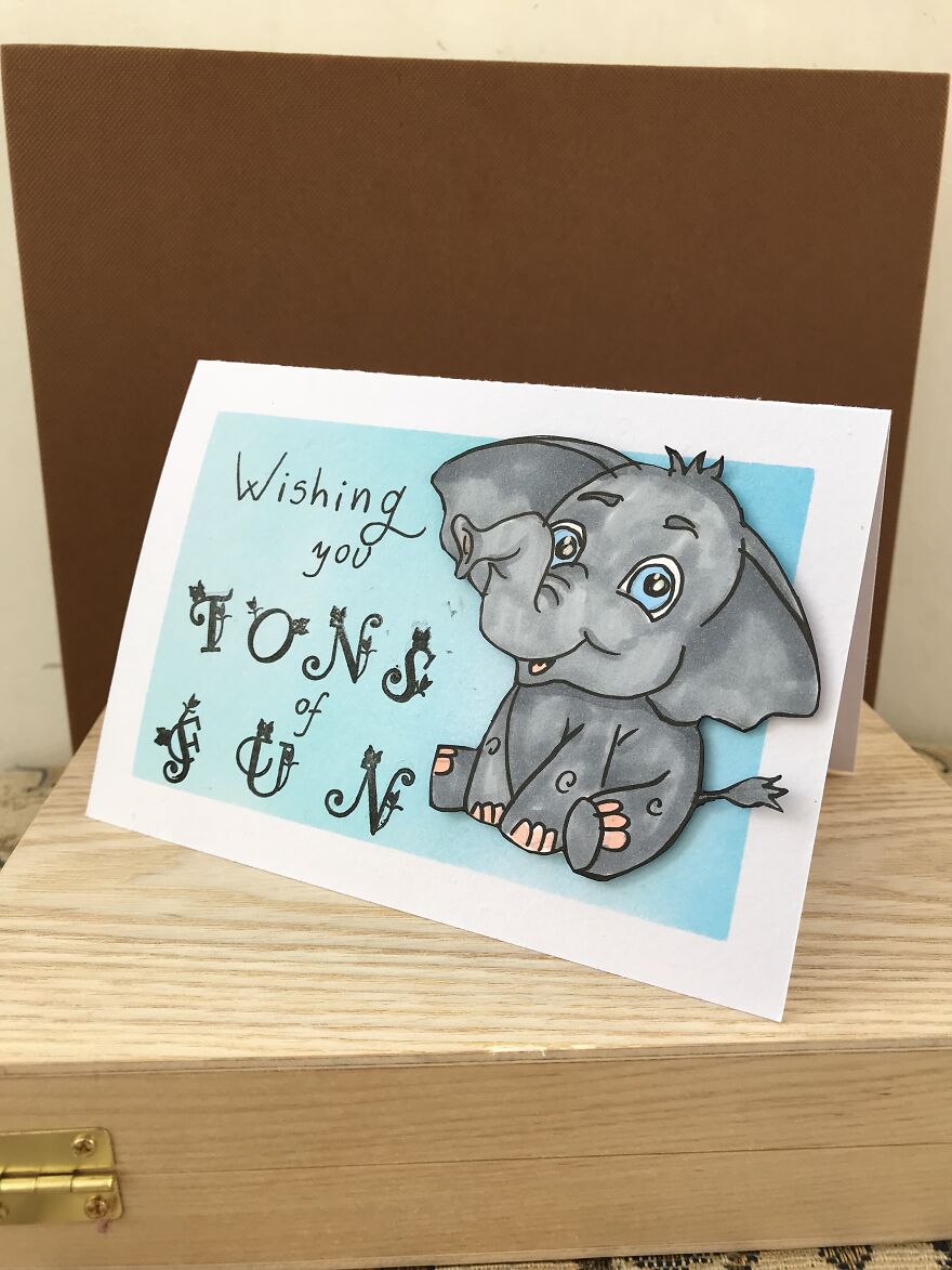 I Created Some Greeting Cards And Everybody Loved Them