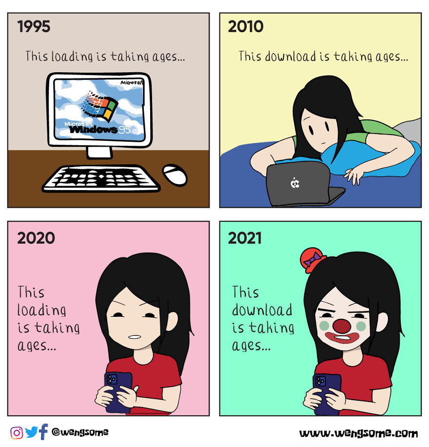 First World Internet Problems