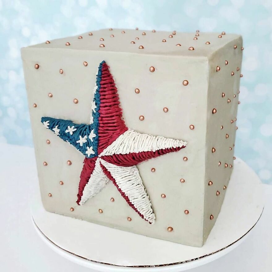 Hand-Embroidered? Confectioner Impresses When Decorating Cakes