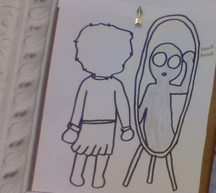 Knock From The Mirror