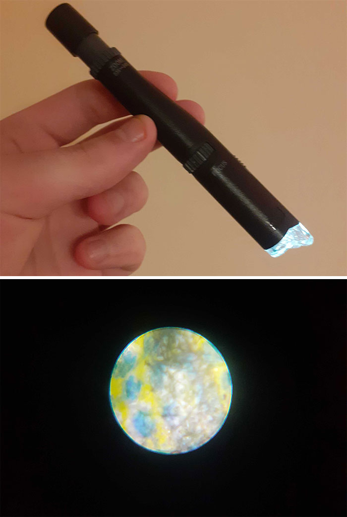 Pen Microscope. Perhaps It's Not Strange, But It's Strange That I Have It