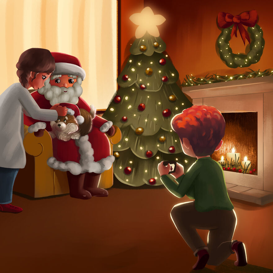 I Created An Illustrated Story About How A Dog Gets Rescued To Teach Children About Animal Welfare