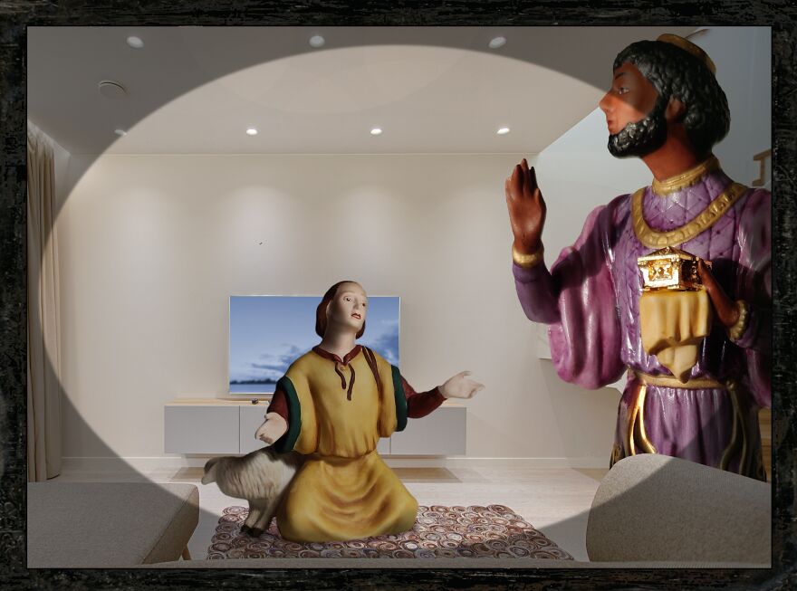I Found Cute Old Nativity Figures At My Local Thrift Store I Found Cute Old Nativity Figures At My Local Thrift Store