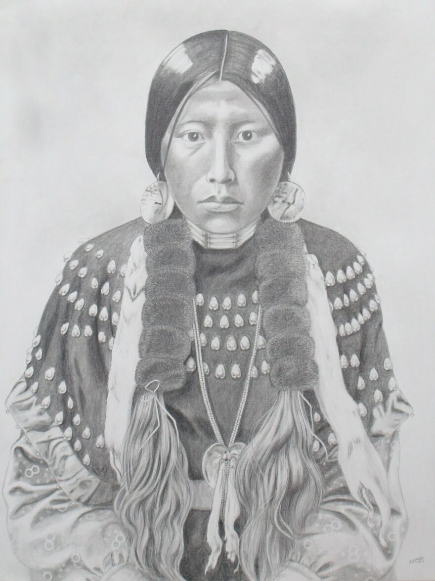 I Spent Two Weeks Drawing 15 Native American Portraits