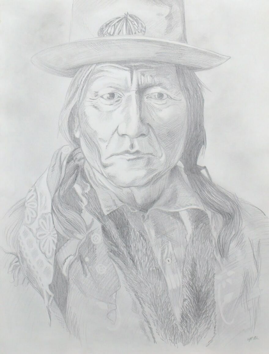 I Spent Two Weeks Drawing 15 Native American Portraits