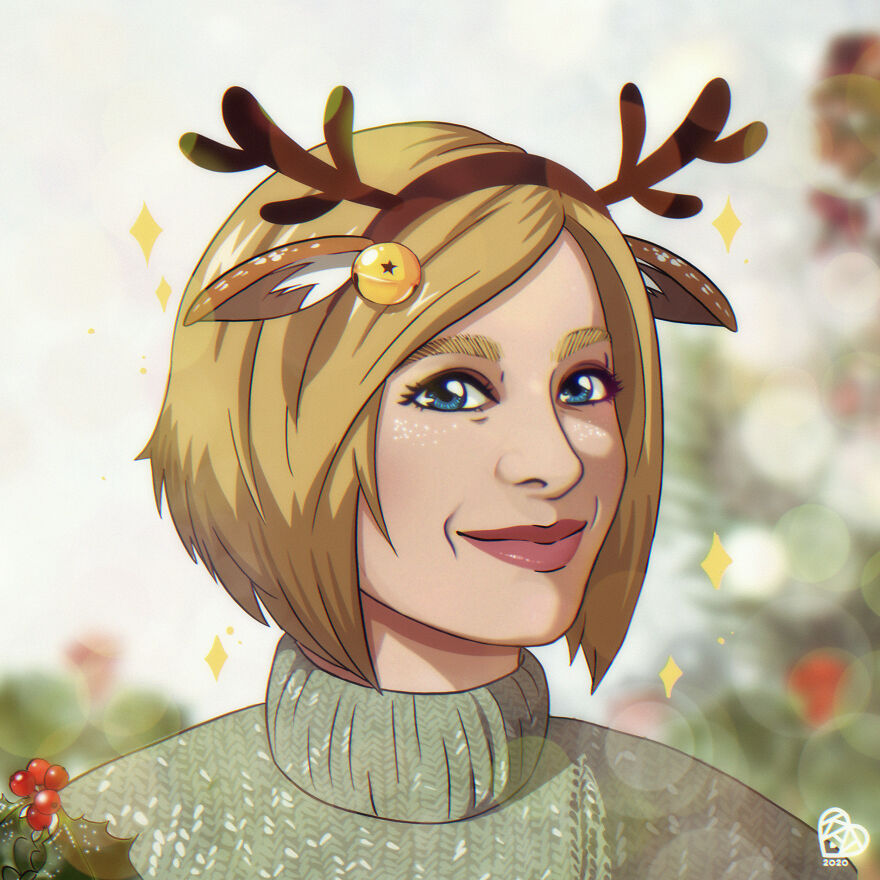 Our Artists Made Christmas Portraits Collection