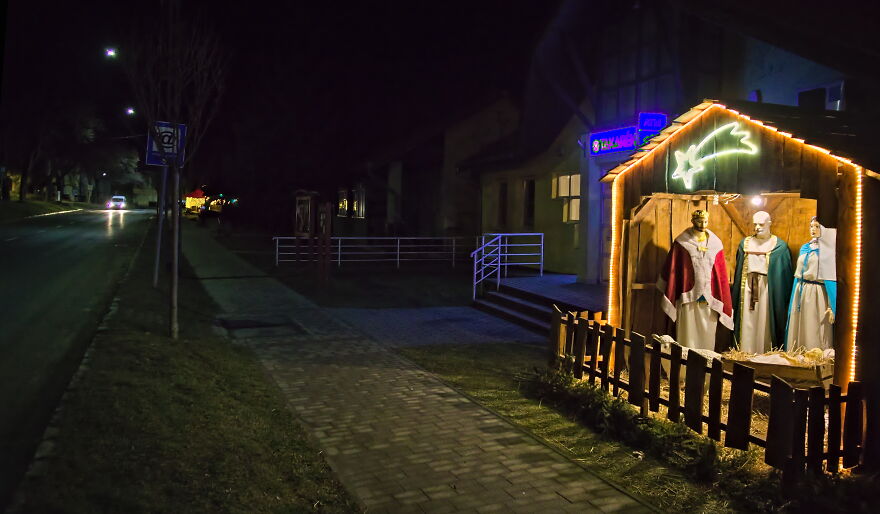 In 2021, I Collected Some Villages's Christmas Decorations From My Area In Hungary