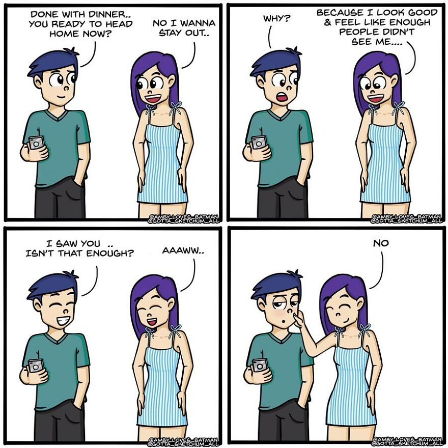 Indian Artist Creates Comics Showing The Difficulty Of Being An Adult Girl