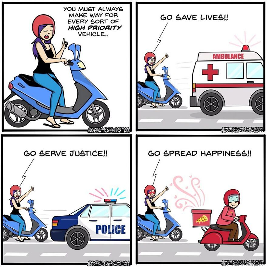 Indian Artist Creates Comics Showing The Difficulty Of Being An Adult Girl