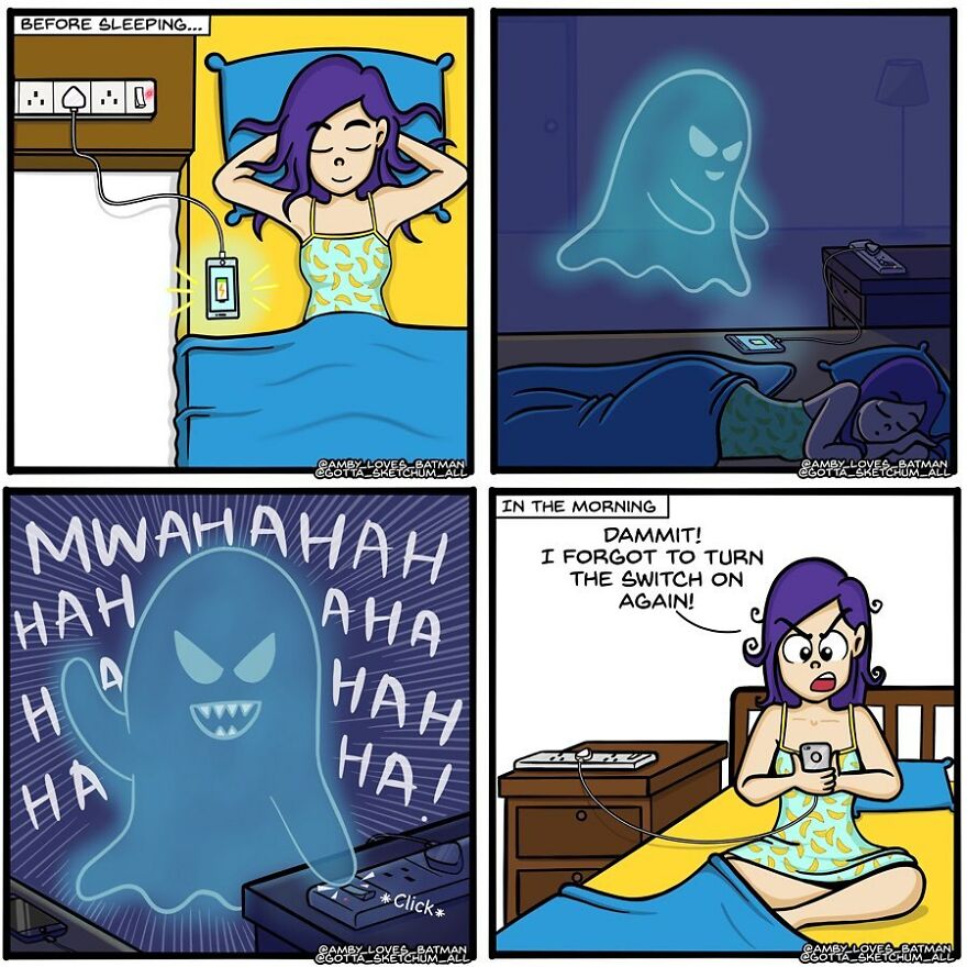 Indian Artist Creates Comics Showing The Difficulty Of Being An Adult Girl