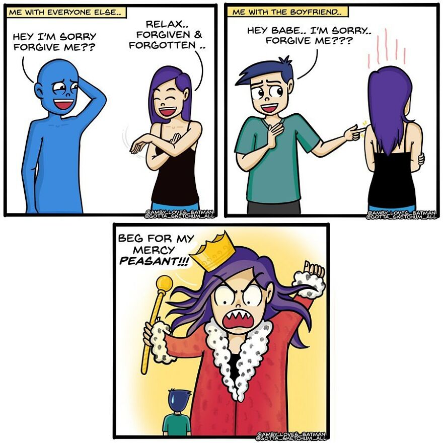 Indian Artist Creates Comics Showing The Difficulty Of Being An Adult Girl