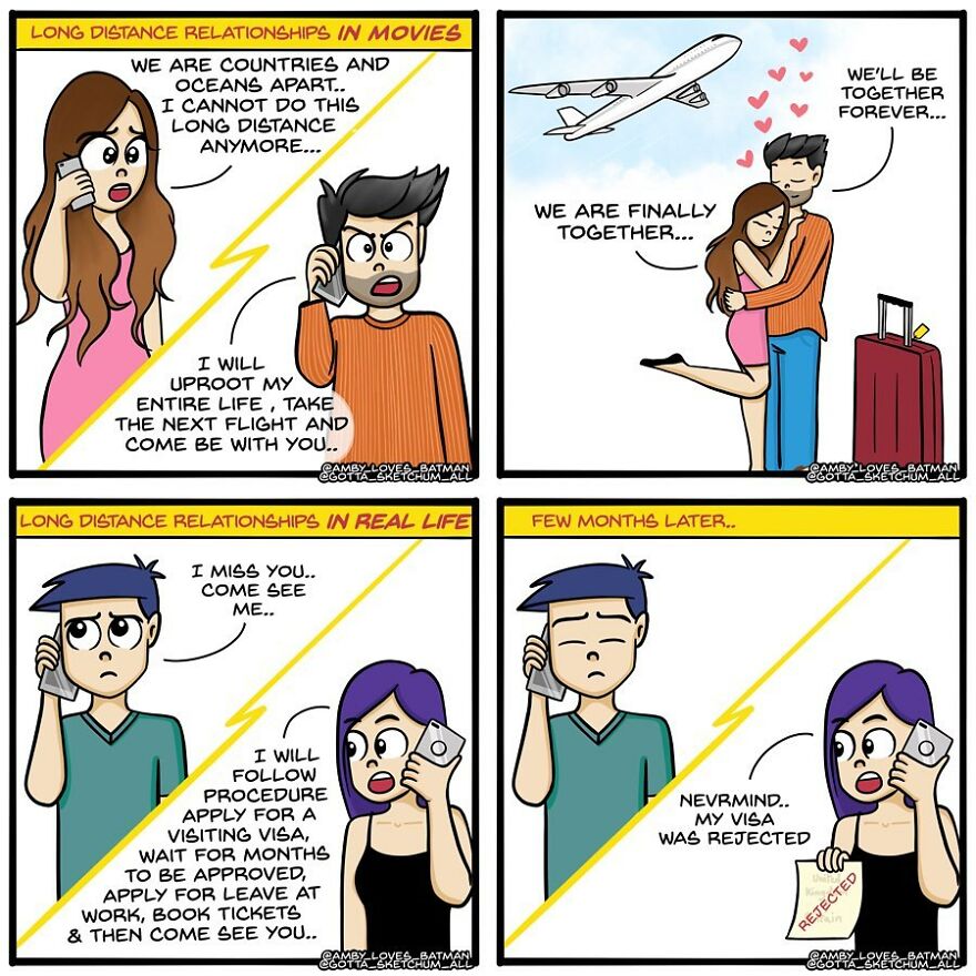 Indian Artist Creates Comics Showing The Difficulty Of Being An Adult Girl