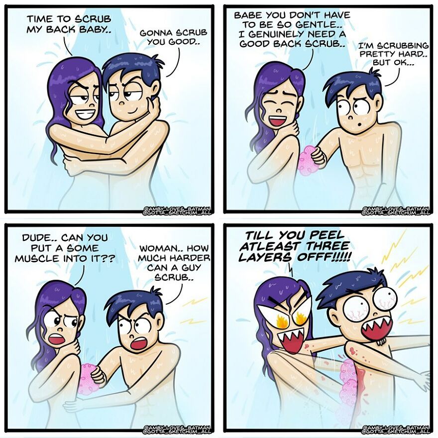 Indian Artist Creates Comics Showing The Difficulty Of Being An Adult Girl