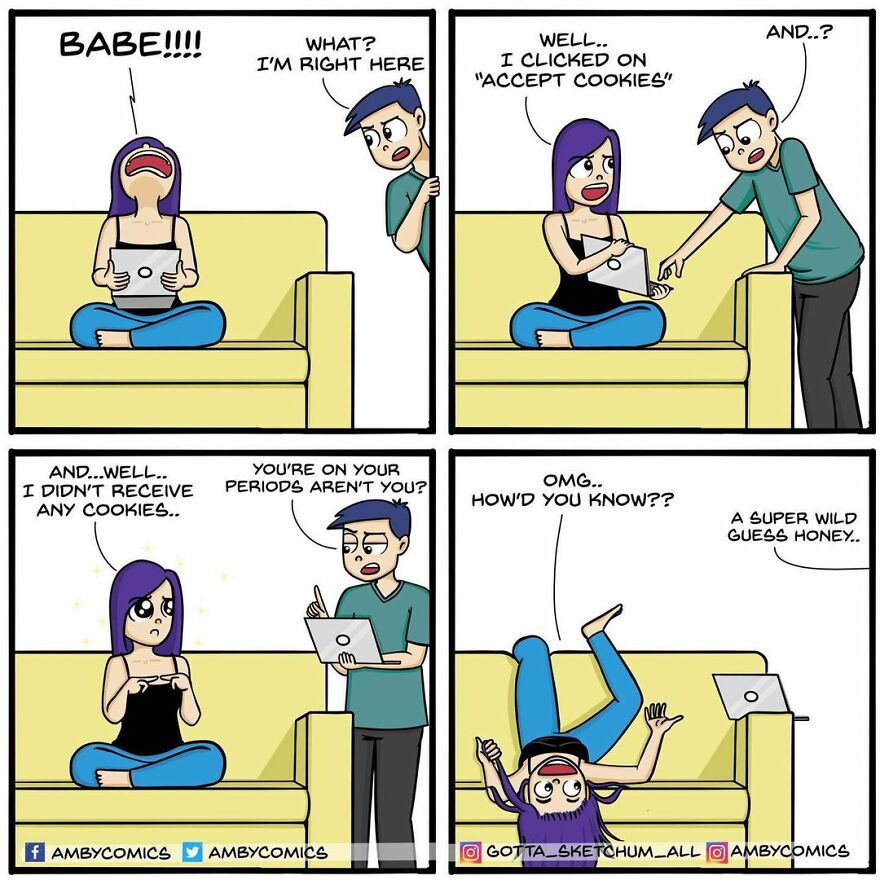 Indian Artist Creates Comics Showing The Difficulty Of Being An Adult Girl