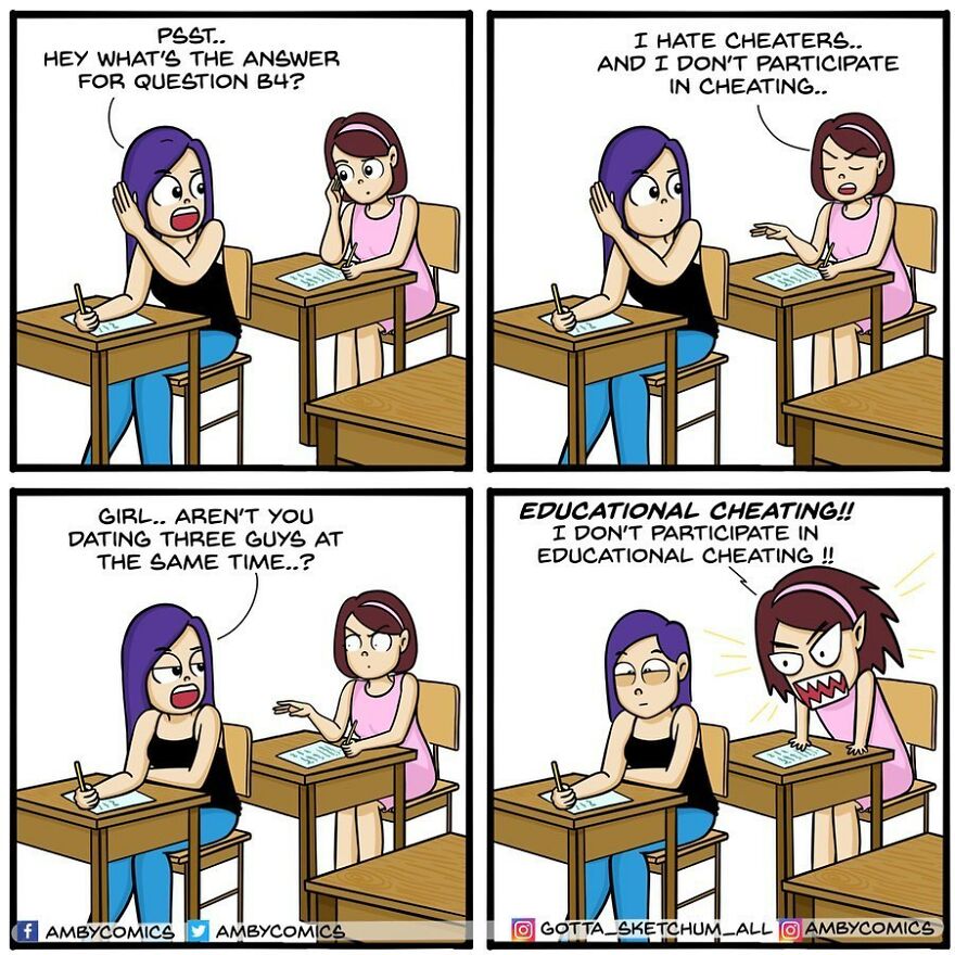 Indian Artist Creates Comics Showing The Difficulty Of Being An Adult Girl