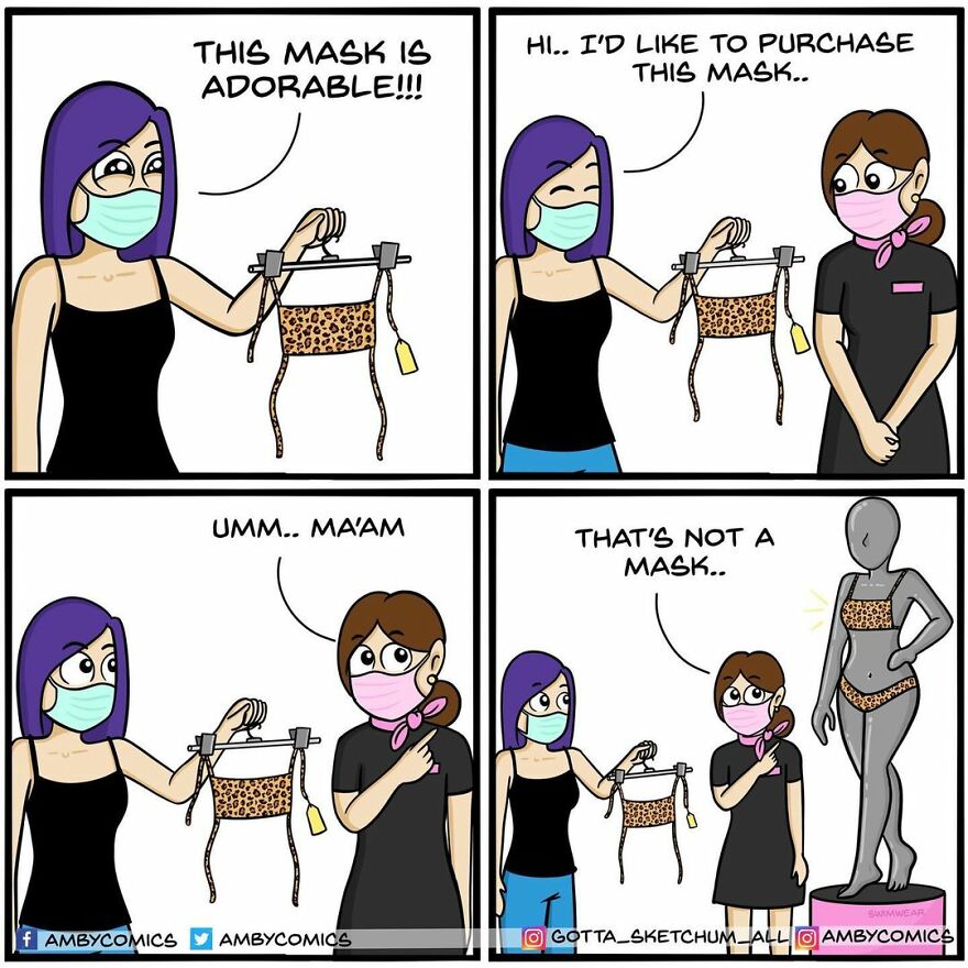 Indian Artist Creates Comics Showing The Difficulty Of Being An Adult Girl