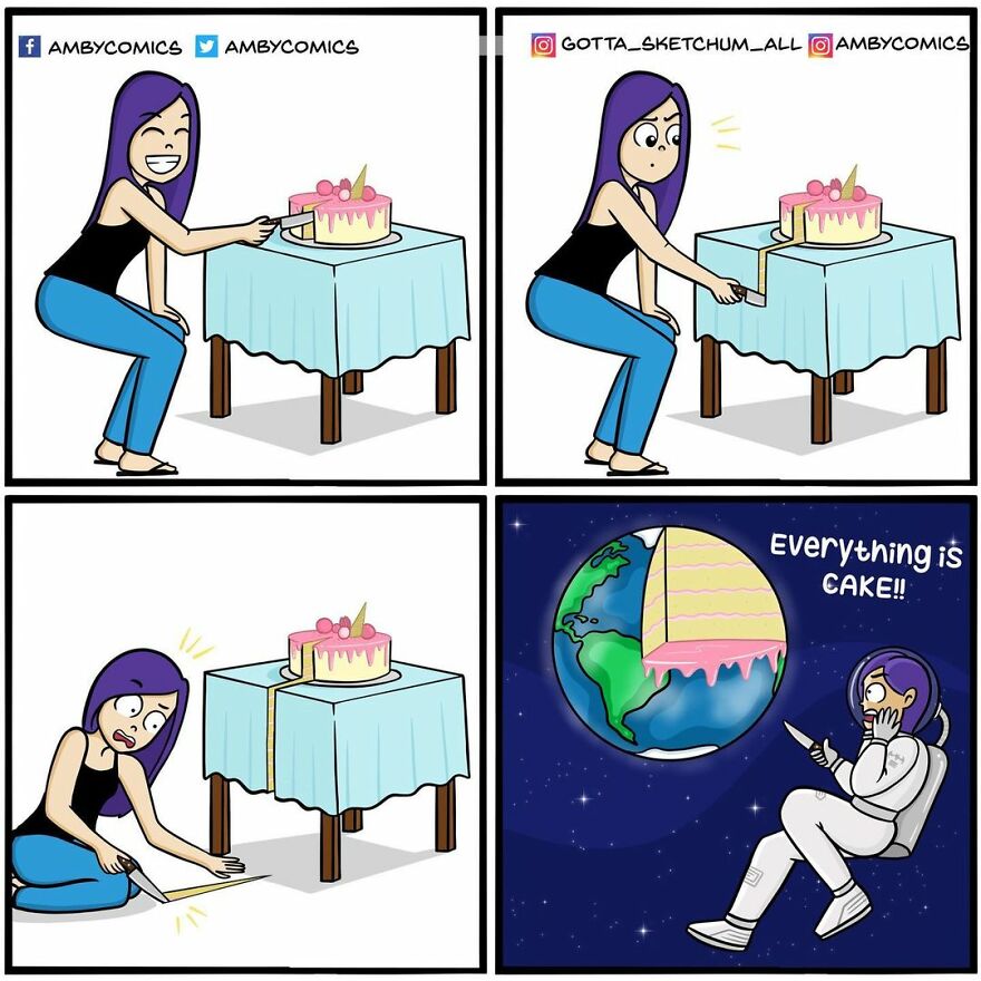 Indian Artist Creates Comics Showing The Difficulty Of Being An Adult Girl