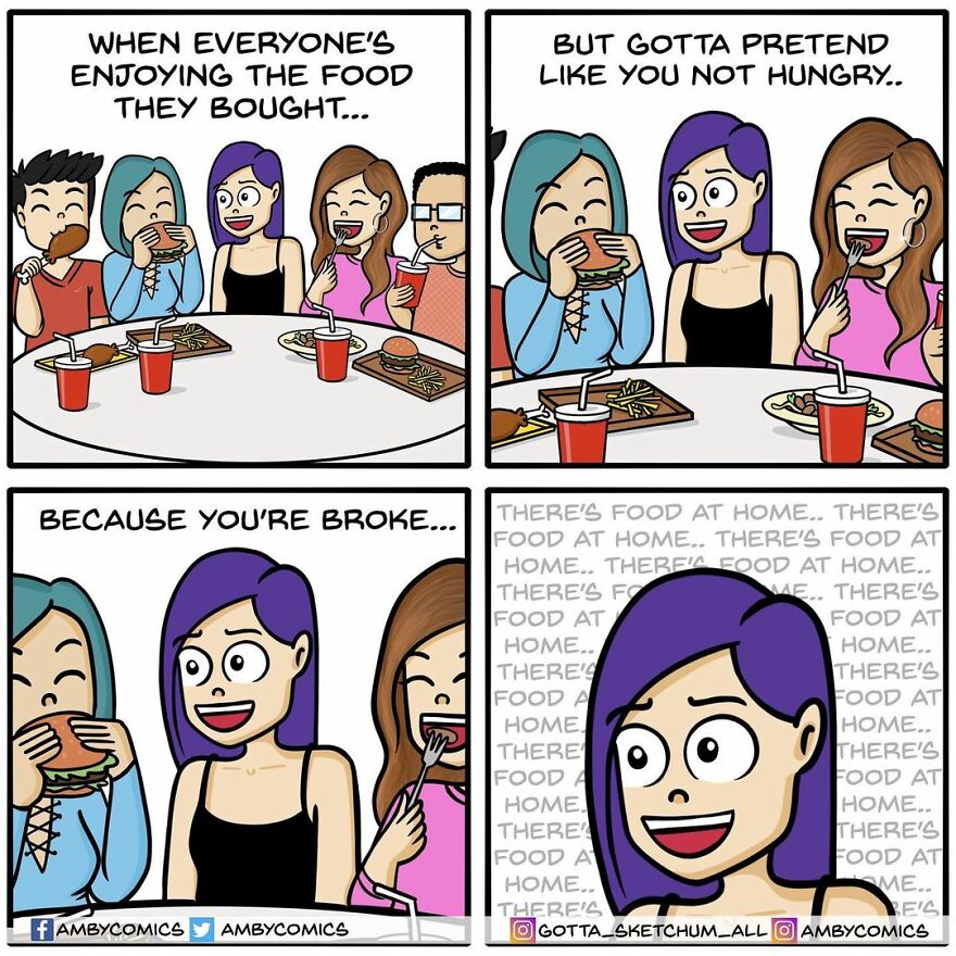 Indian Artist Creates Comics Showing The Difficulty Of Being An Adult Girl