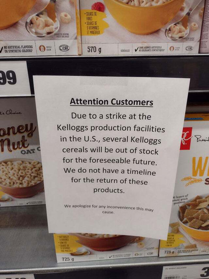 Kellogg&rsquo;s Decides To Replace 1,400 Employees, People Online Clap Back With Fake Job Applications, Crashing Their Website