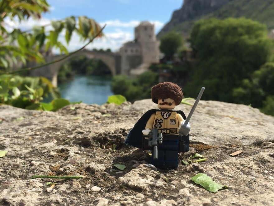 The Soldier In Mostar, Bosnia And Herzegovina