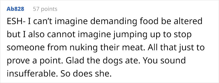 Thanksgiving Dinner With Friends Ends Up With A Friendship Falling Out Because The Host Refused To Cook A $120 Steak To Well-Done Thanksgiving Dinner With Friends Ends Up With A Friendship Falling Out Because The Host Refused To Cook A $120 Steak To Well-Done