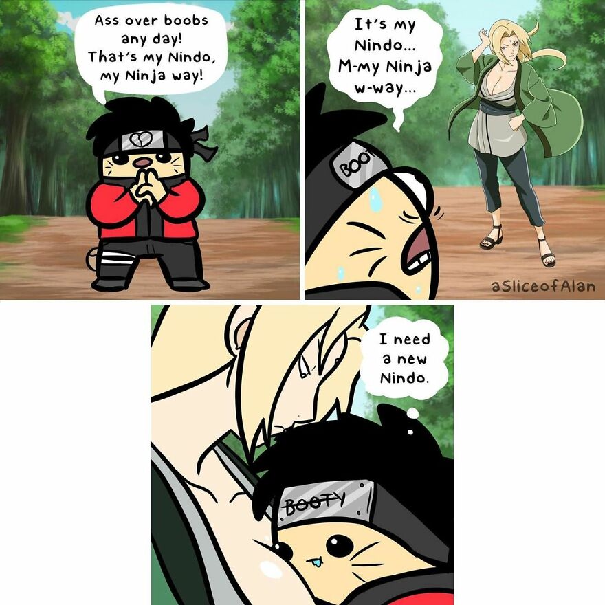 Meet "A Slice Of Alan",the Artist Who Creates Random, Silly And Funny Comics