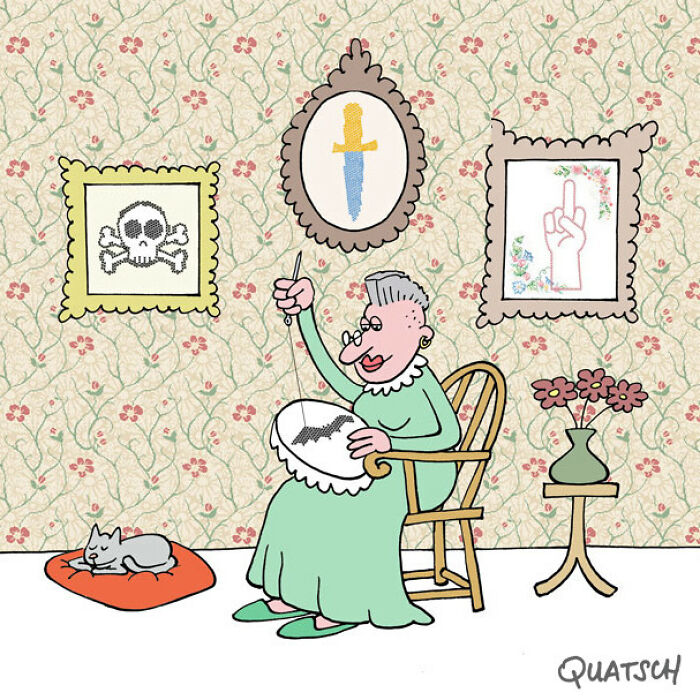 This Comics Artist Illustrates Absurd And Fun Situations That Might Make You Laugh (30 Pics)