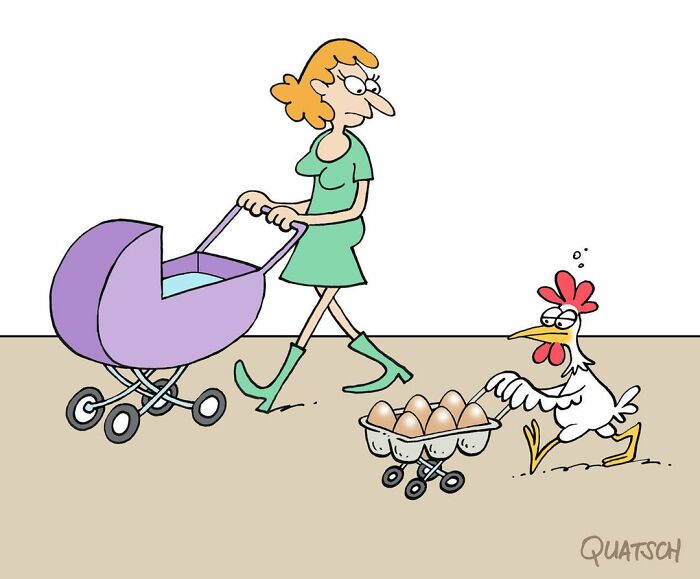 This Comics Artist Illustrates Absurd And Fun Situations That Might Make You Laugh (30 Pics)