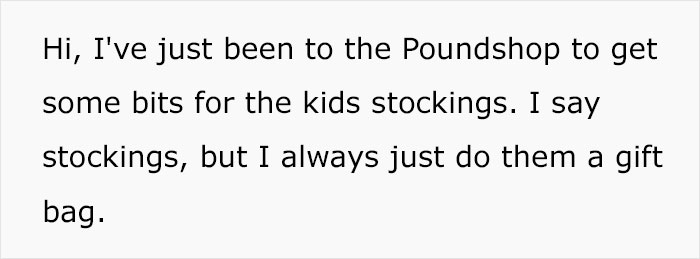 Mom Goes Viral By Buying Christmas Gifts From Santa In Pound Shop, And Taking Credit For Giving Big Gifts