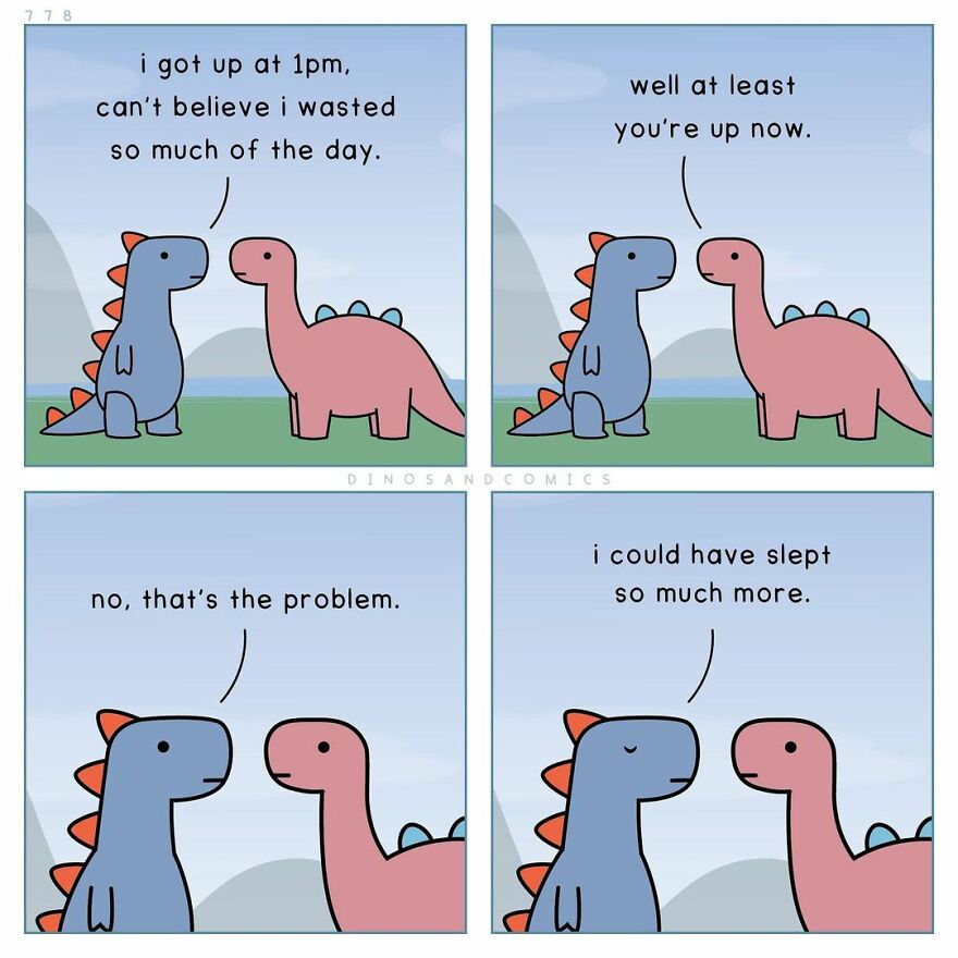 New Honest Comics About Mental Health Illustrated With Dinosaurs