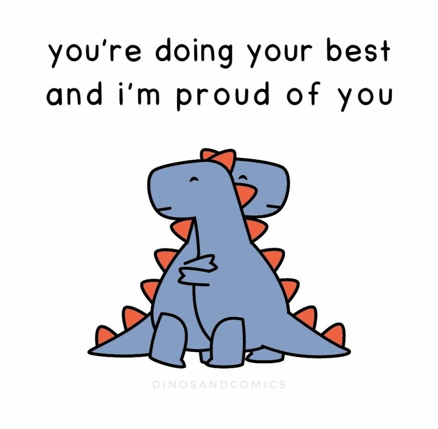 New Honest Comics About Mental Health Illustrated With Dinosaurs