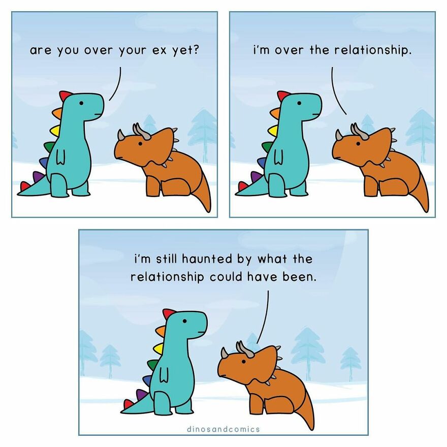 New Honest Comics About Mental Health Illustrated With Dinosaurs