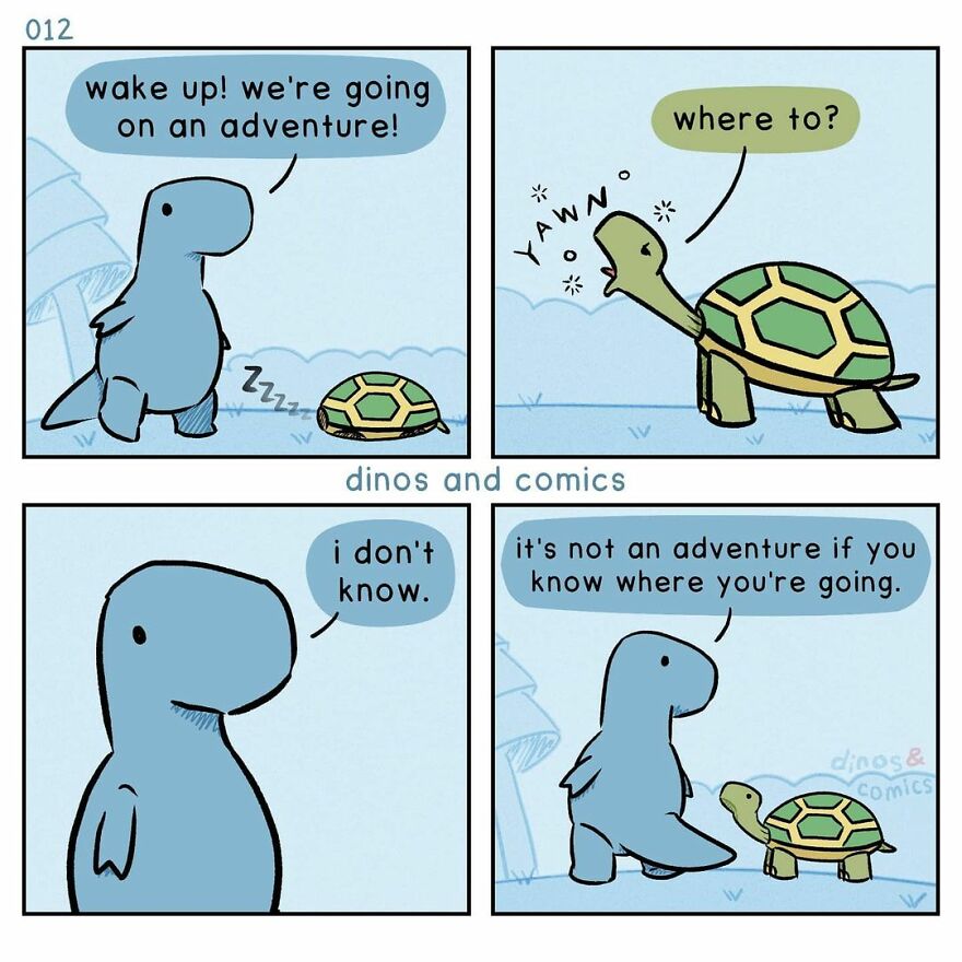 New Honest Comics About Mental Health Illustrated With Dinosaurs