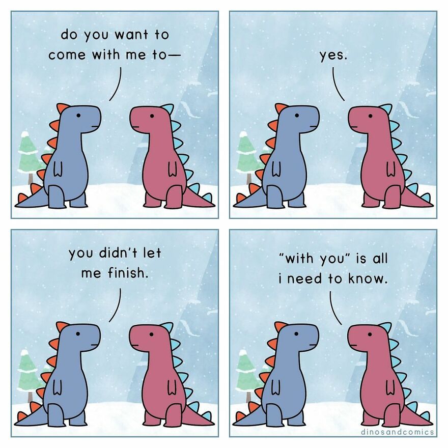 New Honest Comics About Mental Health Illustrated With Dinosaurs