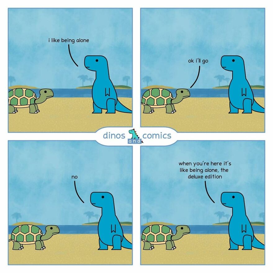 New Honest Comics About Mental Health Illustrated With Dinosaurs