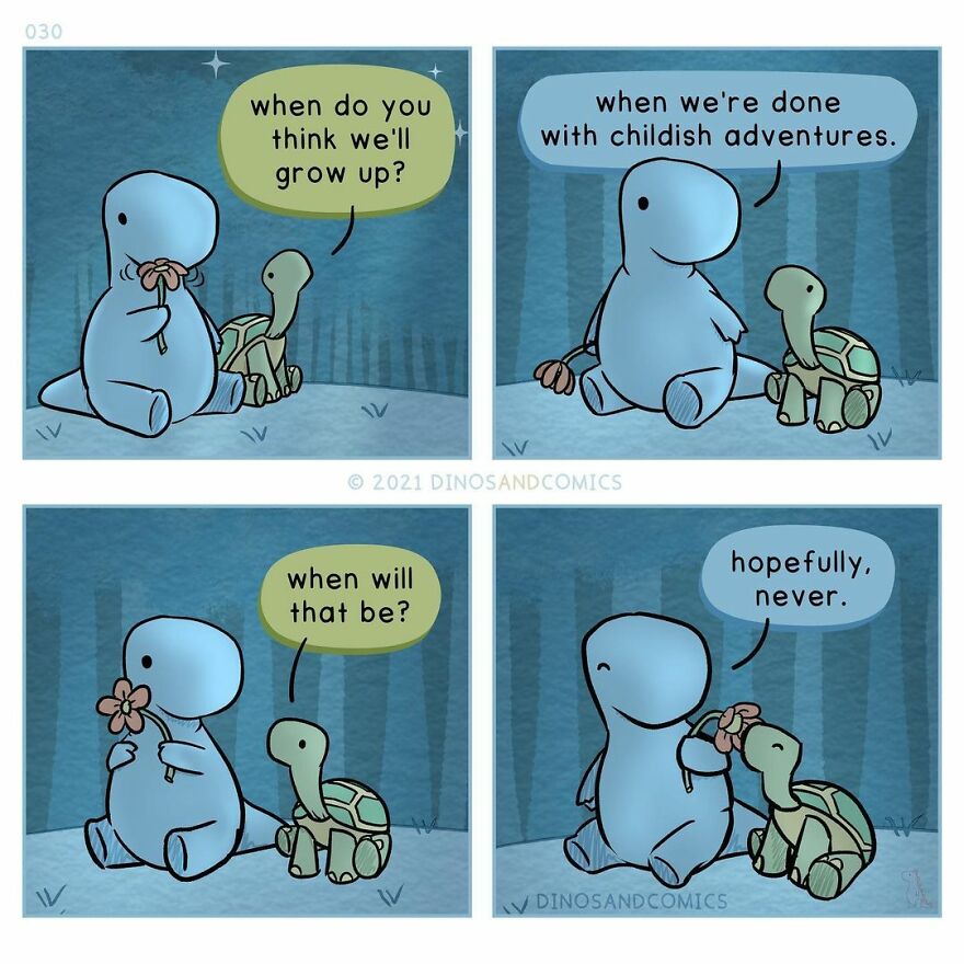 New Honest Comics About Mental Health Illustrated With Dinosaurs