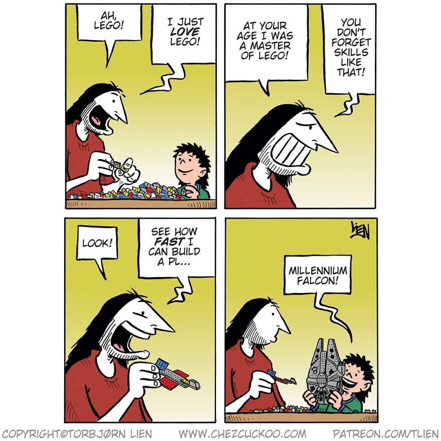 Norwegian Artist Creates Fun Comics With Unexpected Endings